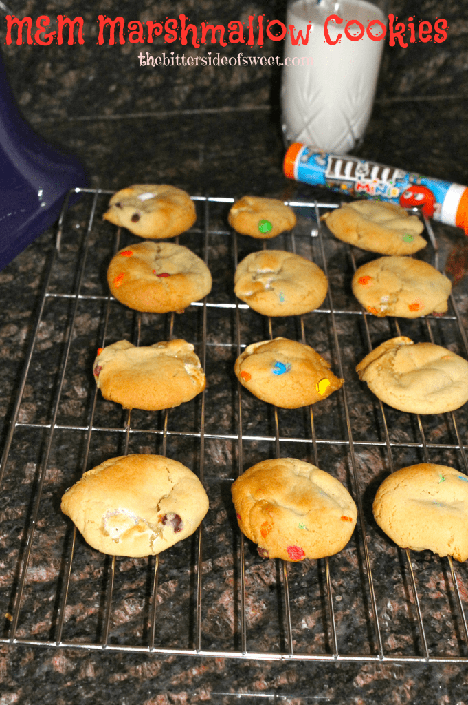 M&M Marshmallow Cookies 