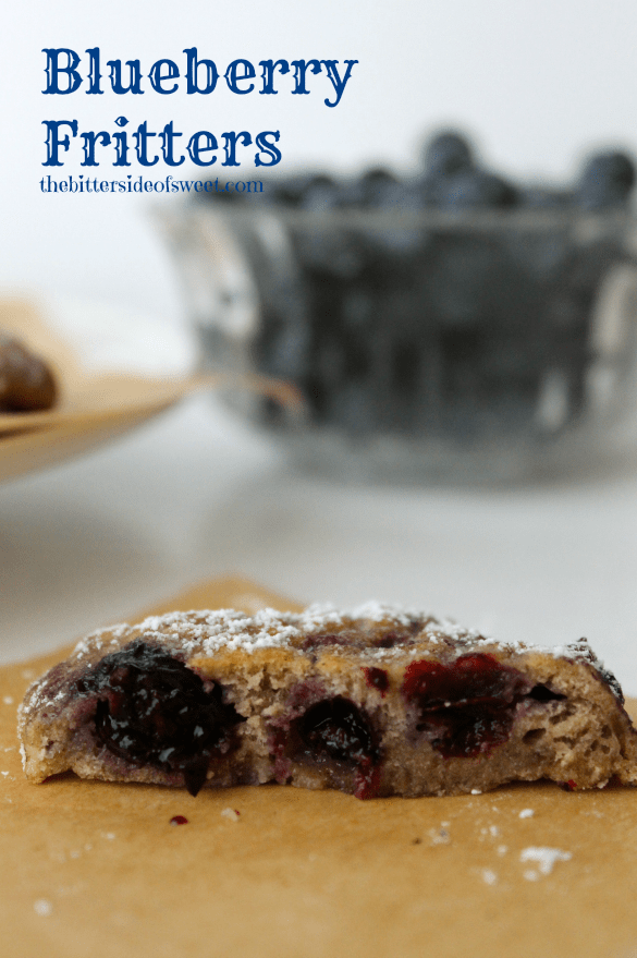 Blueberry Fritters | thebittersideofsweet.com #blueberry #fritters Blueberry Fritters | thebittersideofsweet.com #blueberry #fritters