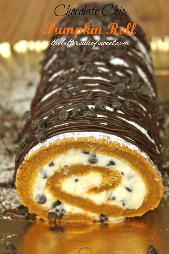 Chocolate Chip Pumpkin Roll 1