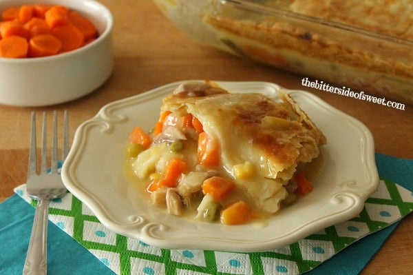 Easy delicious Homemade Chicken Pot Pie | thebittersideofsweet.com