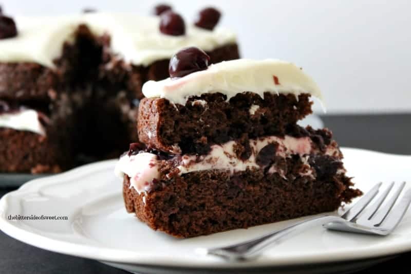 Black Cherry Chocolate Cake 2