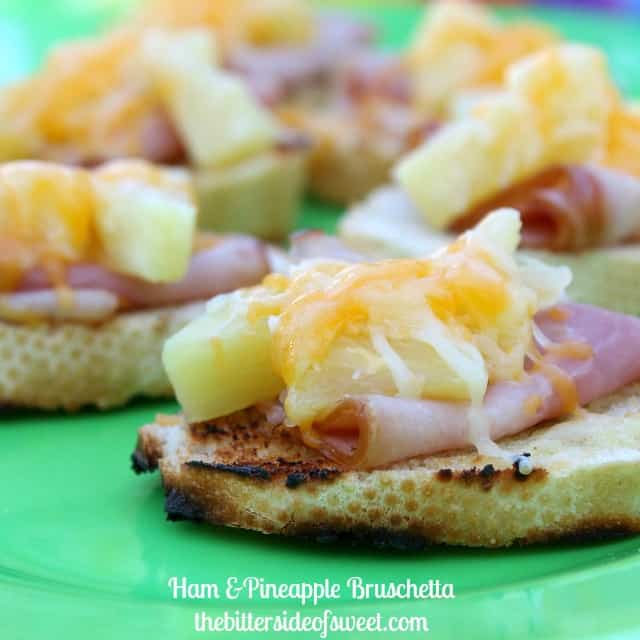 Ham and Pineapple Bruschetta 2