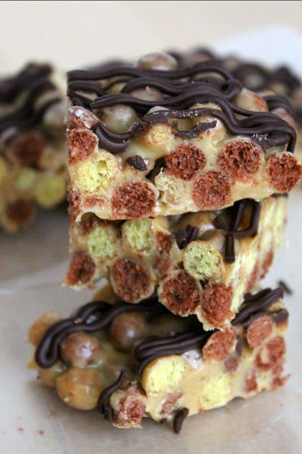 Peanut Butter Chocolate Bars - The Bitter Side of Sweet #sponsored #BTFE