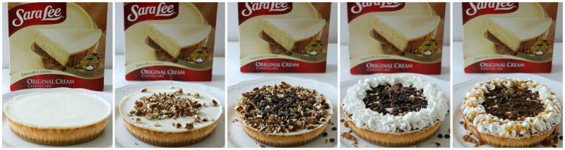 Turtle Cheesecake - The Bitter Side of Sweet #UniquelyYours #ad