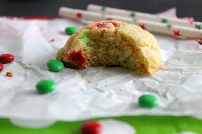 M&amp;M Holiday Cookies - Princess Pinky Girl