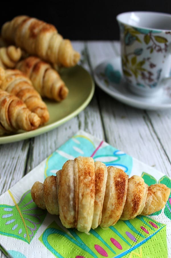 Cinnamon Croissants  | The Bitter Side of Sweet