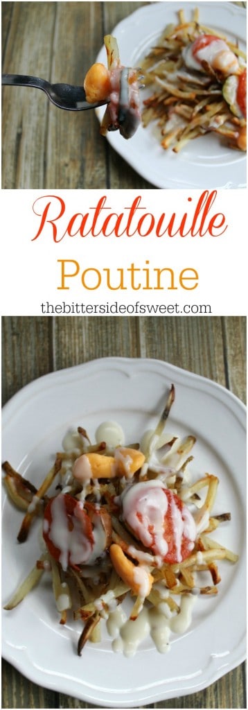 Ratatouille Poutine | The Bitter Side of Sweet #SundaySupper #FWCon