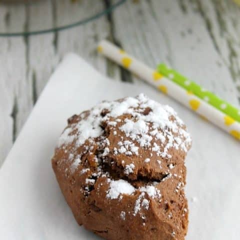 Mint Chocolate Chip Scones