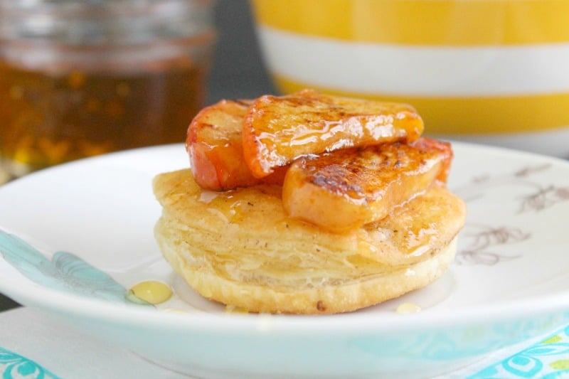 Grilled Peach Puffs | The Bitter Side of Sweet