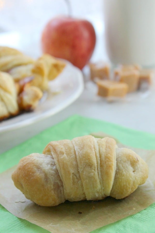 Caramel Apple Croissants | The Bitter Side of Sweet