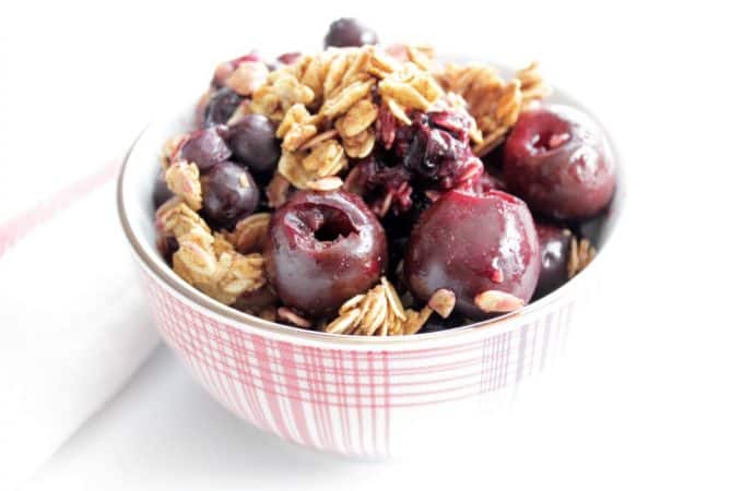 Cherry Berry Crisp | The Bitter Side of Sweet