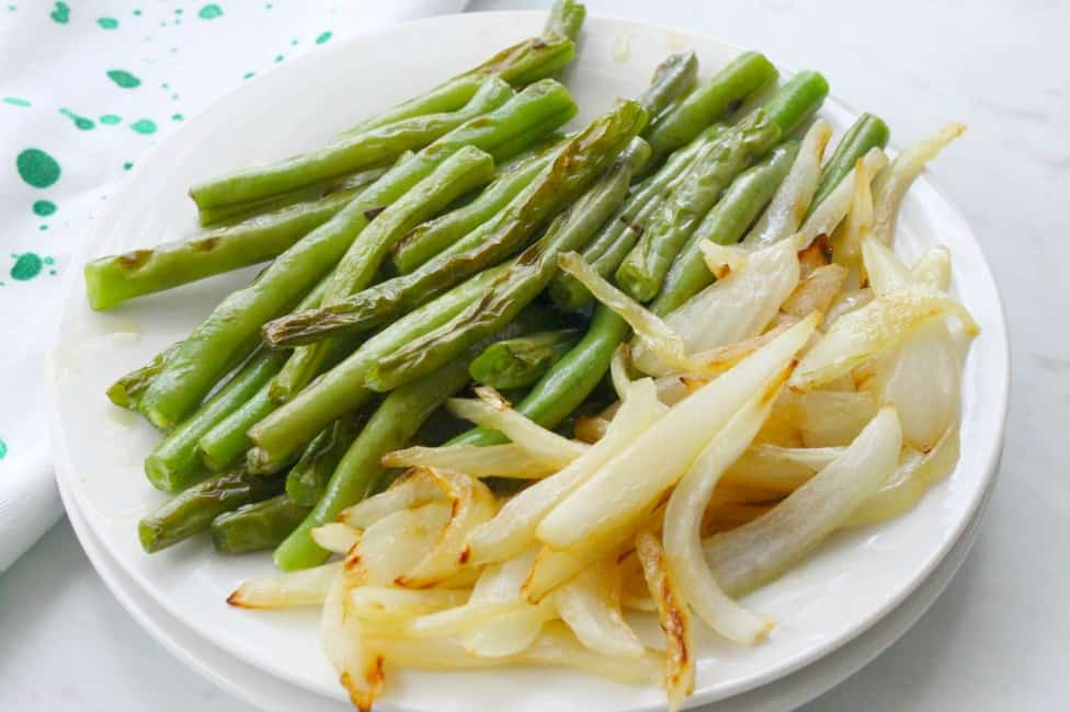 Grilled Green Beans and Onion Tarts | The Bitter Side of Sweet