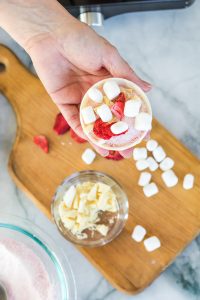 mix in chocolate mold