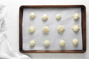 lucky charm cookies uncooked.