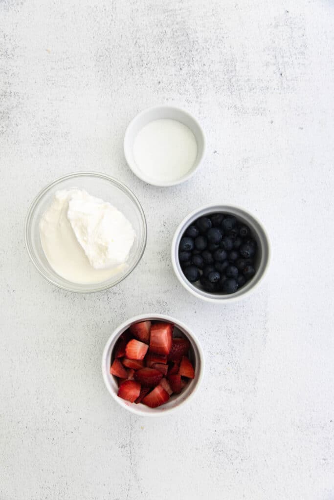 Mini Berry Meringue Ingredients 2.
