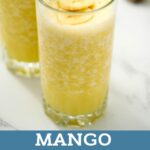 Mango Banana Smoothie graphic image.