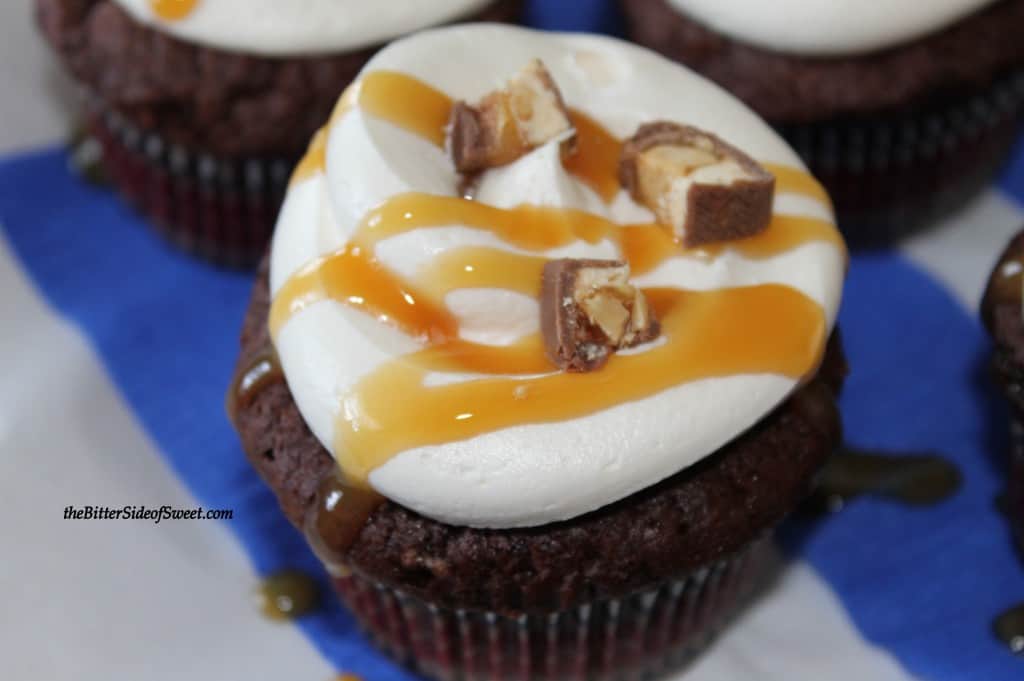 Snickers Cupcakes