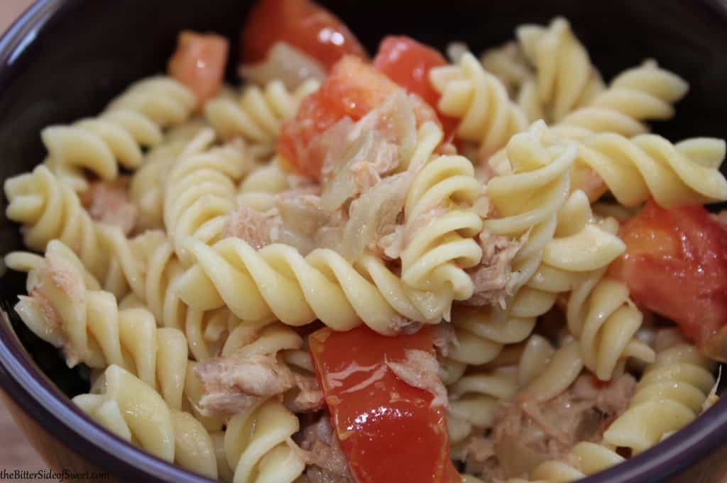 Rotini with Tuna and Tomato