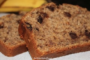 Banana Chocolate Nut Bread | thebittersideofsweet.com