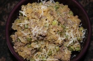 Sausage and Peas Quinoa4