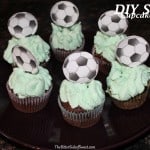 DIY Soccer Cupcake Toppers