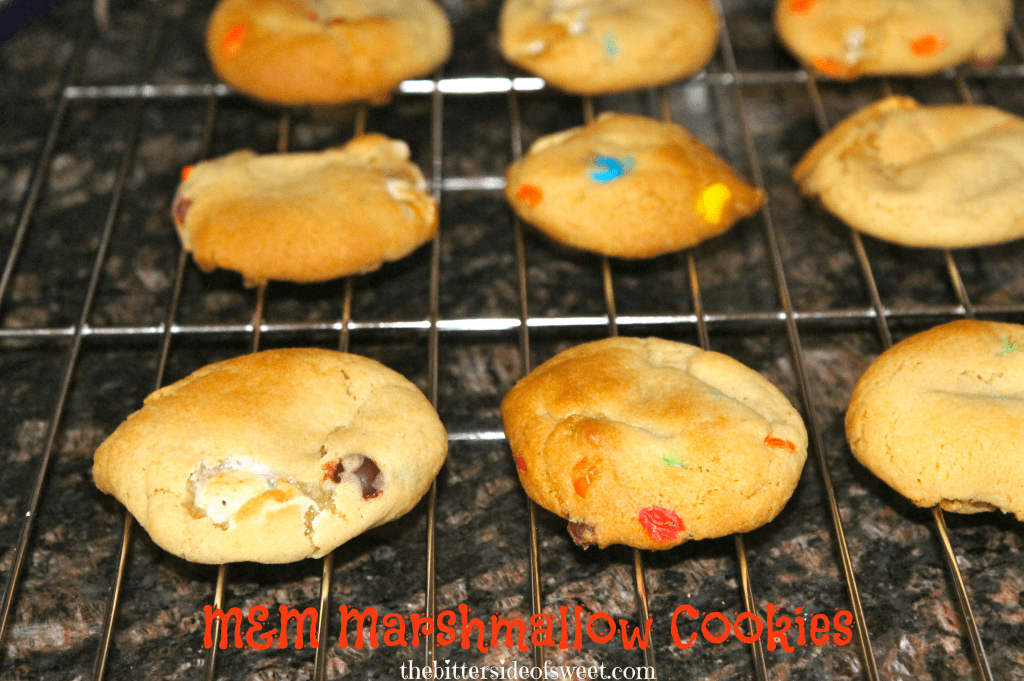 M&M Marshmallow Cookies 