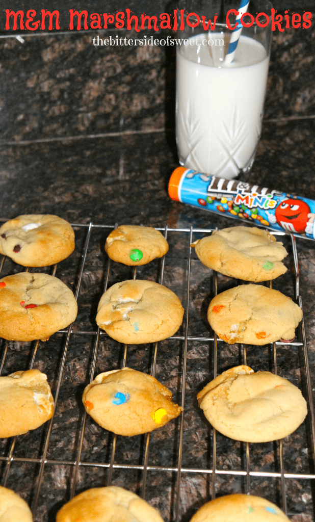 M&M Marshmallow Cookies 