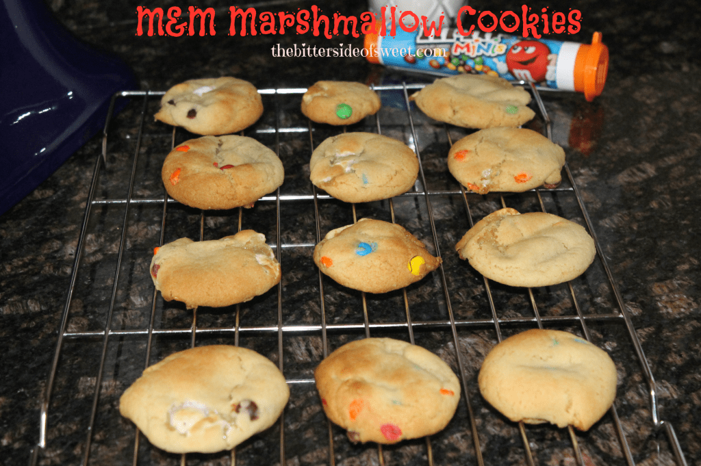 M&M Marshmallow Cookies 