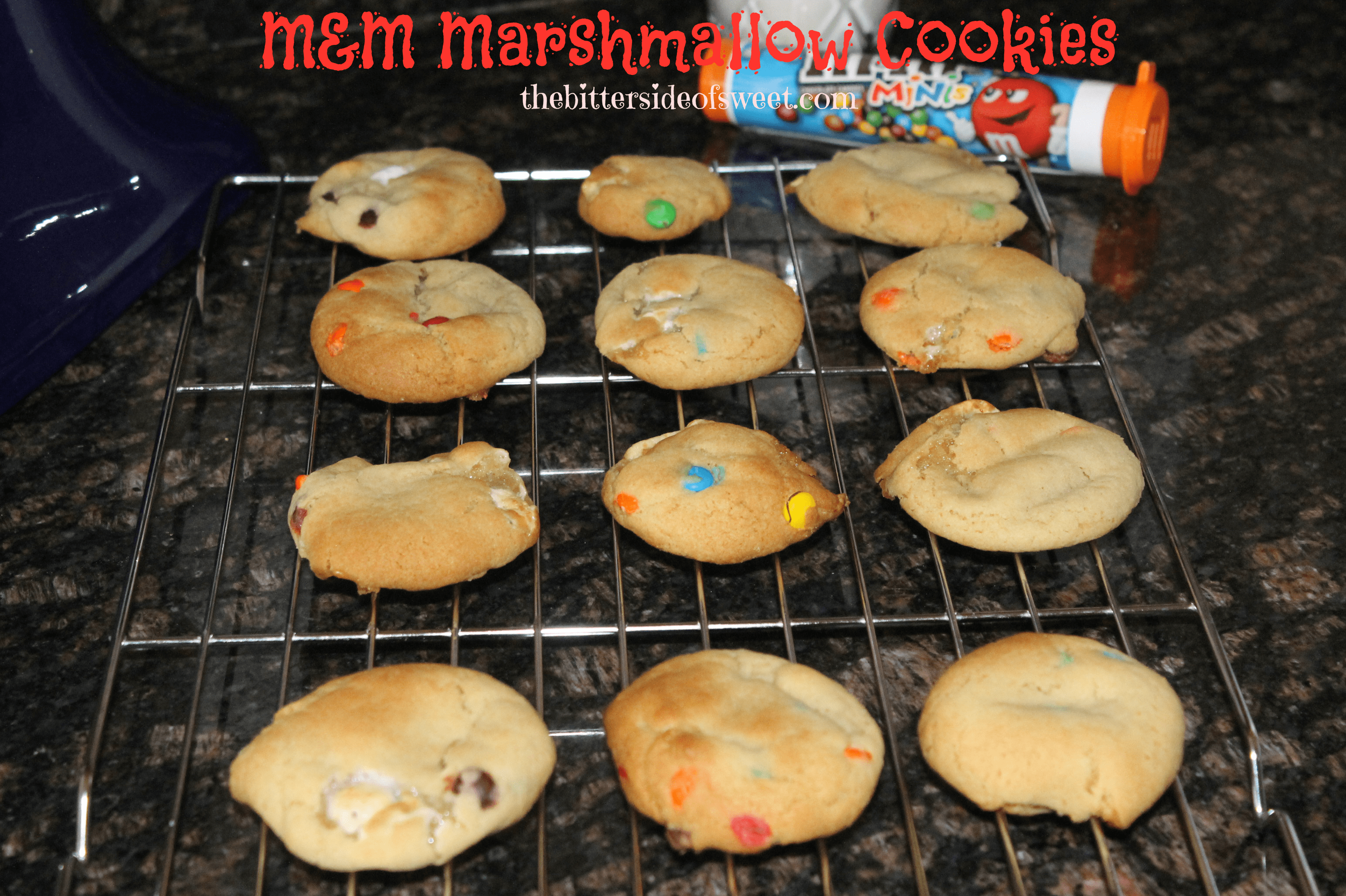 M&M Cookies Recipe - Shugary Sweets