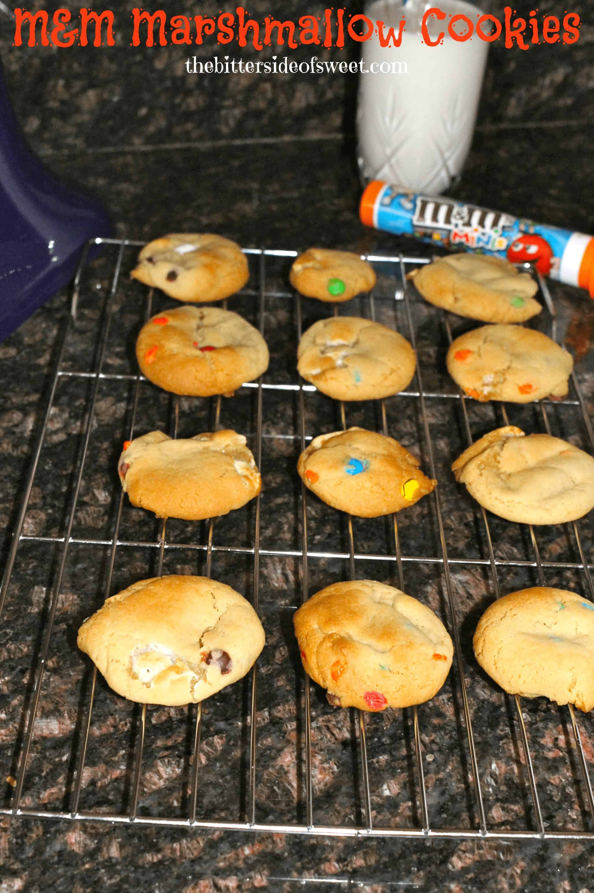 M&M Cookies Recipe - Shugary Sweets