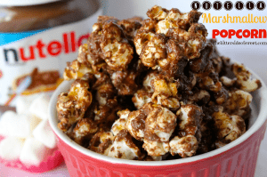 Nutella Marshmallow Popcorn 2