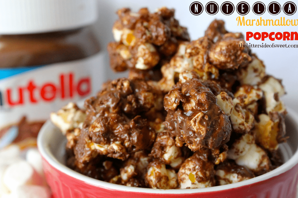 Nutella Marshmallow Popcorn 4