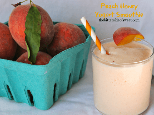 Peach Honey Yogurt Smoothie 