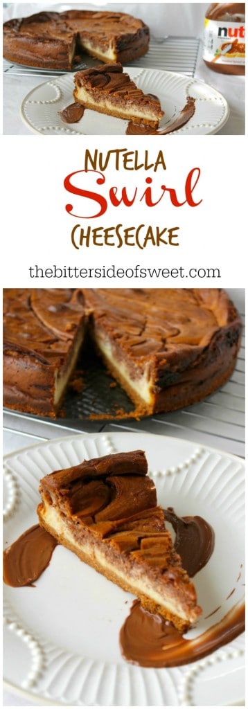 Nutella  Swirl Cheesecake 1