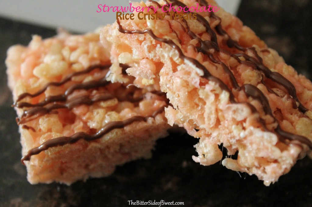 Strawberry Chocolate Rice Crispy 