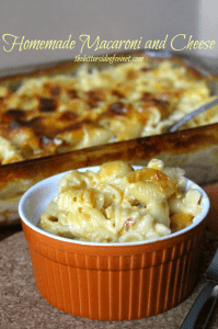 Homemade Macaroni and Cheese thebittersideofsweet.com