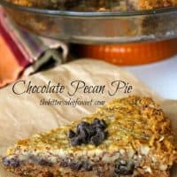 Chocolate Pecan Pie