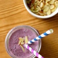 Blueberry Almond Smoothie