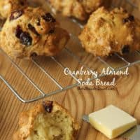 Cranberry Almond Soda Bread Recipe (Luck of the Irish Week)