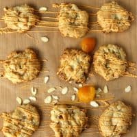 Apricot Almond Butterscotch Cookies
