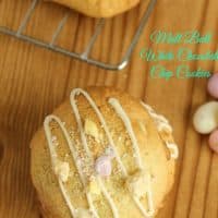 Malt Ball White Chocolate Chip Cookies