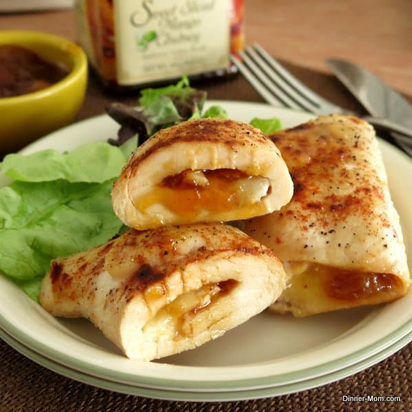 Chicken-Roulade-Stuffed-with-Mango-Chutney-Brie
