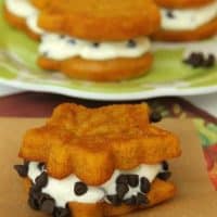 Pumpkin Roll Whoopie Pies