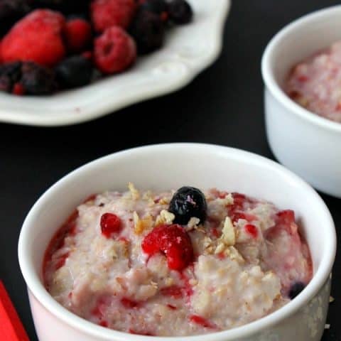 Berry Pecan Oatmeal