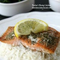 Baked Herbed Salmon