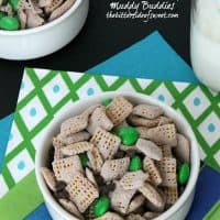 Mint Chocolate Chip Muddy Buddies
