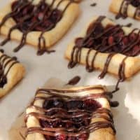 Chocolate Cherry Tarts
