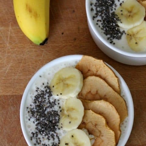 Apple Cinnamon Smoothie Bowl #JustBeYou