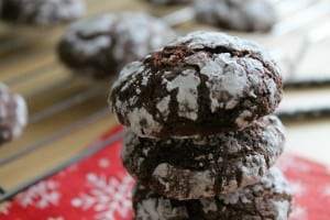 Chocolate Crinkle Cookies