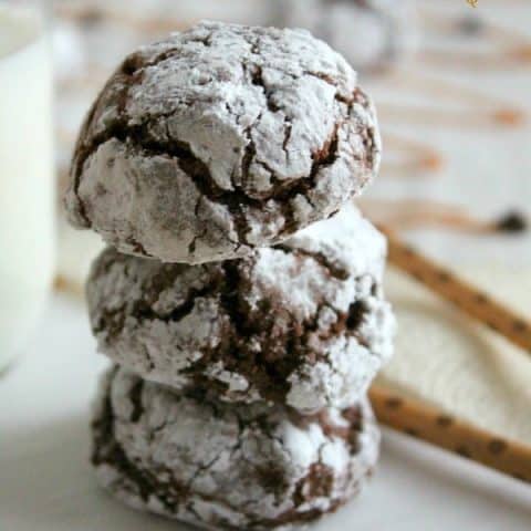 Peanut Butter Crinkle Cookies